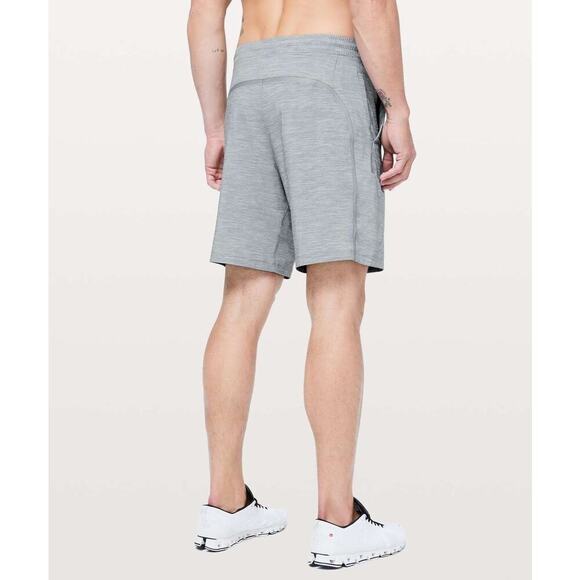 Lululemon Pace Breaker Short Linerless 9” Gray Size Medium Activewear Athleisure - Picture 2 of 7